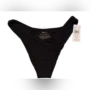 RVCA flash FRENCH BIKINI BOTTOM XS black